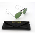 Lunettes de soleil style Ray-Ban USAAF repro verres teintés en vert