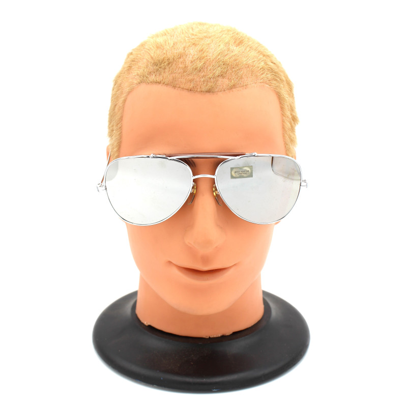 Lunettes de soleil style Ray-Ban USAAF repro verres teintés miroir