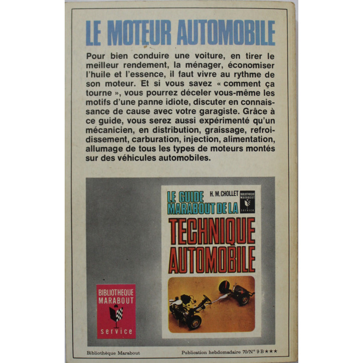 Livre Le guide marabout du moteur automobile