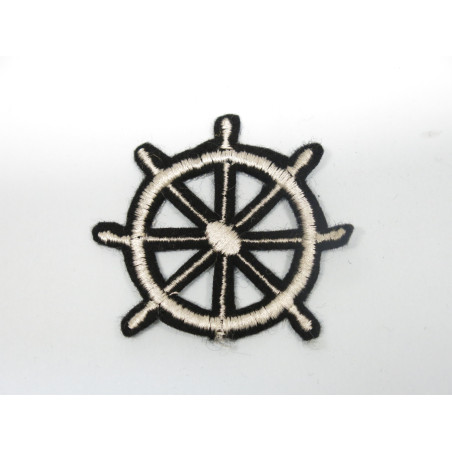 Insigne tissu gouvernail ref 22 