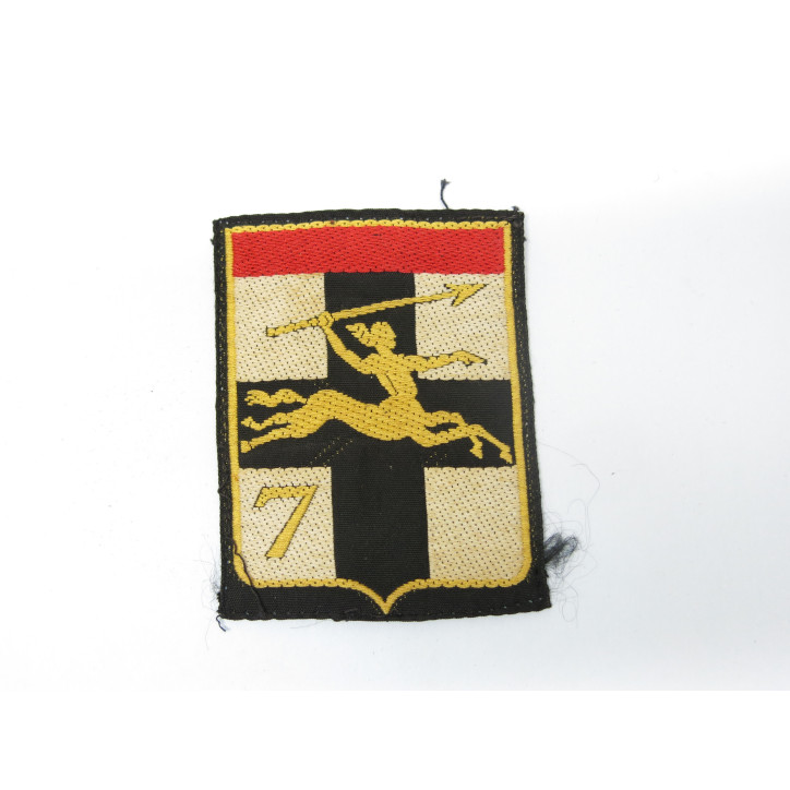insigne tissu 7 division blindée France 