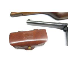 Cartouchière cuir pour Mauser C96 - Cal. 7.63 ou 9 para