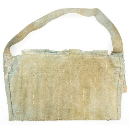 Bandoulière toile porte chargeurs Sten camo terrain