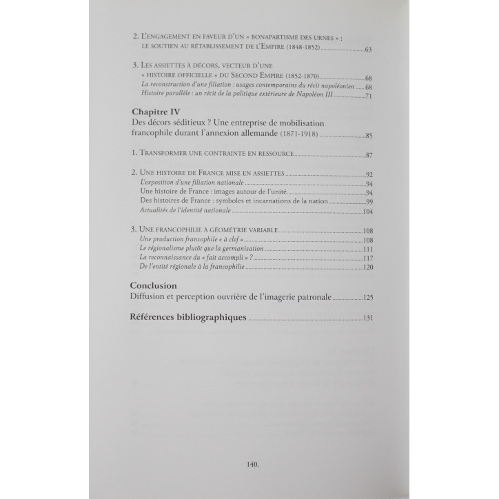 Livre La belle histoire des assiettes: Sarreguemines, 1836-1918