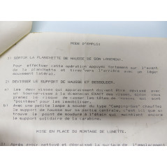 Mount scope carbin French Mas 45