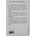 Livre La putain de la République de Christine Deviers-Joncour
