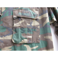 Veste originale USMC tropical camouflé originale Rip stop 1969 US Vietnam Ref 850