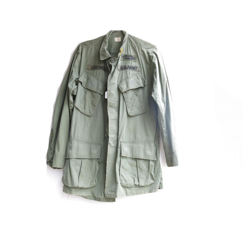 Coat mans combat tropical US Vietnam 1968 Ref 666