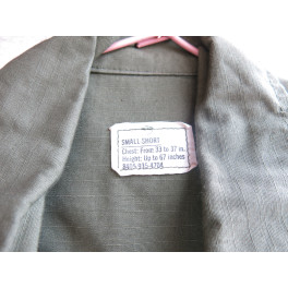 Coat mans combat tropical US Vietnam 1968 Ref 111