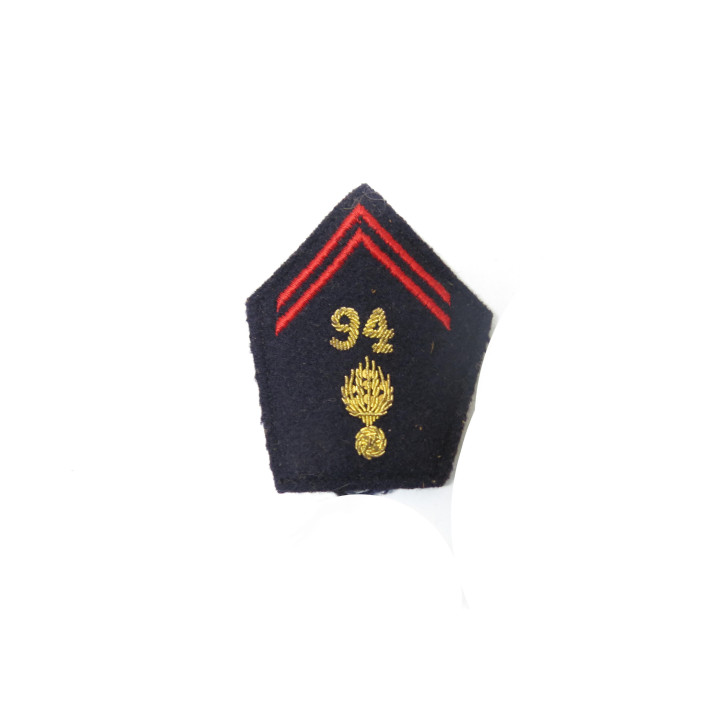 Insigne tissu  94eme Regt d'INFANTERIE