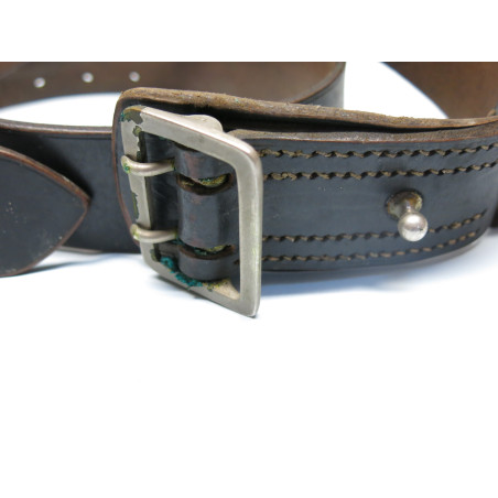 Beau ceinturon sous officier Francais ww2 ref 796