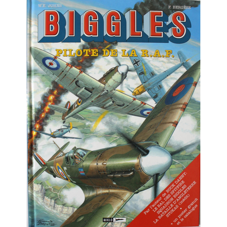 BD Biggles Pilote de la R.A.F