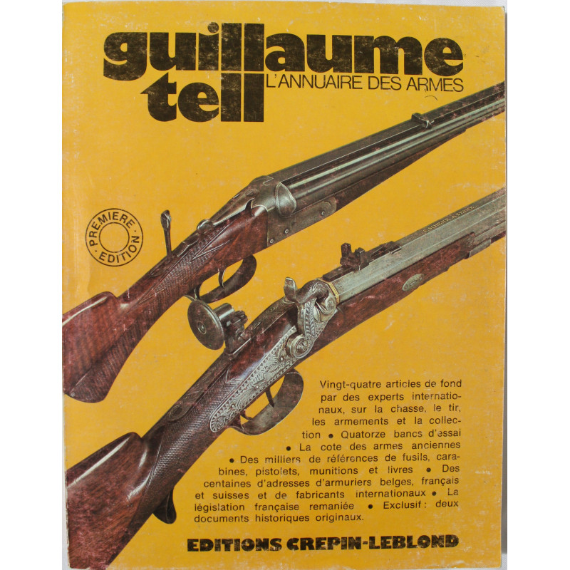 L'annuaire des armes Guillaume Tell No 1 - R. Caranta