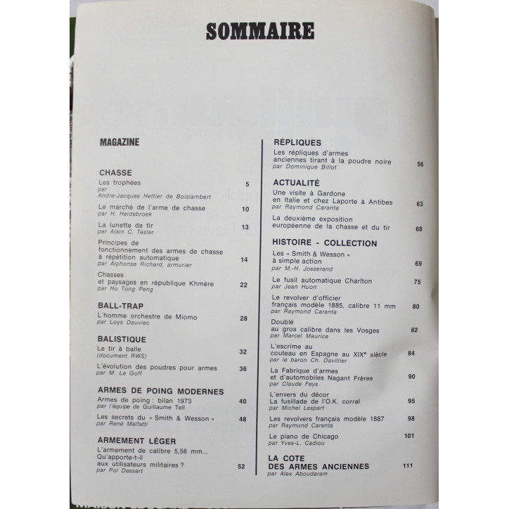 L'annuaire des armes Guillaume Tell No 1 - R. Caranta