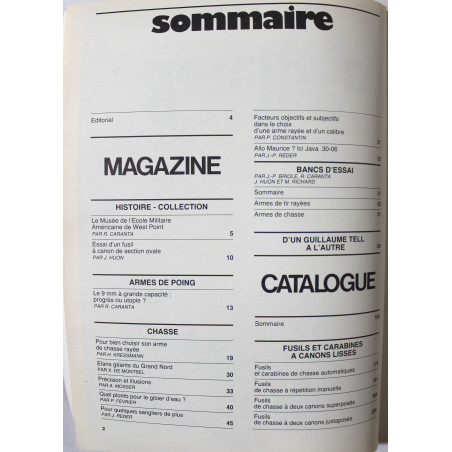 L'annuaire des armes Guillaume Tell No 6 - R. Caranta