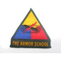 Patch US the armor school  division blindée 