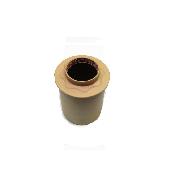 Pot couleur sable  seul métal de grenade à manche Allemande 39/45 repro