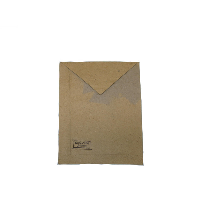 Pochette originale  papier pour croix de Fer 2° classe ref 450