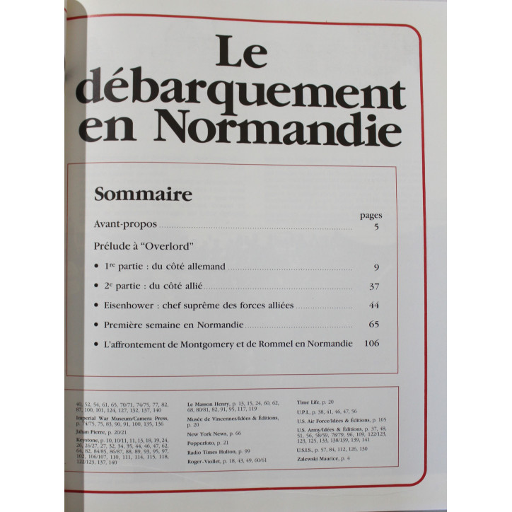 Livre La seconde guerre mondiale - Le débarquement en Normandie
