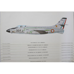 Pochette No2 de 8 Lithographies de l'escadron de chasse 3-30 Lorraine