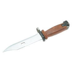 Baïonnette pour AK 47 originale avec cuir de ceinturon et caoutchouc de fourreau