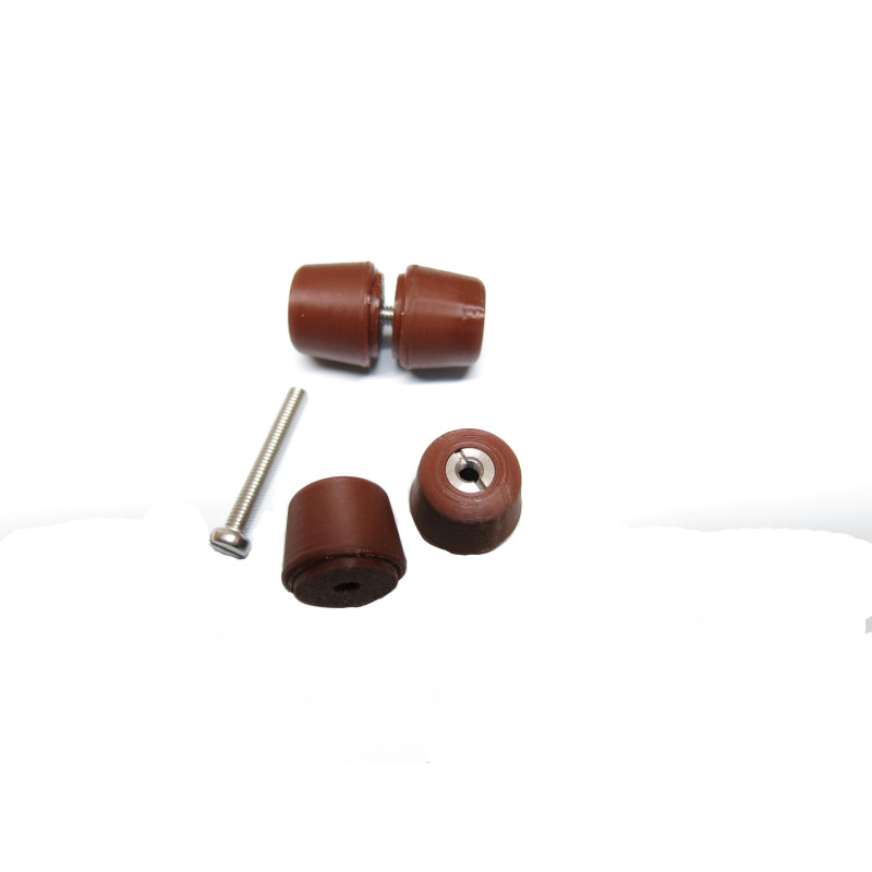  Bouton bakelite pour levier fusil  G11 K11 avec vis inox ref 89 