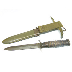 Beau poignard USM3 marquage UTICA sur lame ref 223