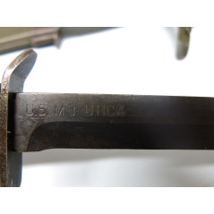 Beau poignard USM3 marquage UTICA sur lame ref 223