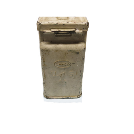 Boite a munitions camo Ardennes US 39/45 calibre 30-06 ref  BO 15