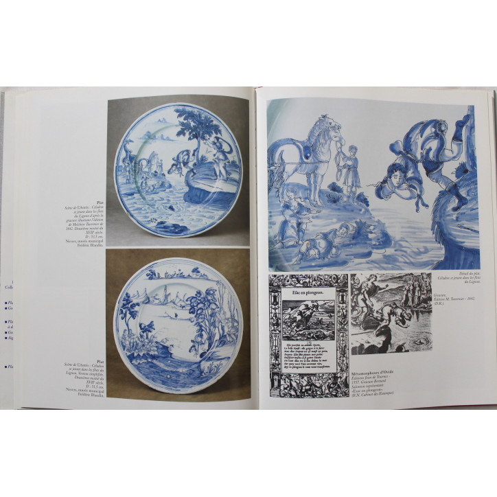 Livre Histoire de la faïence française - Lyon et Nevers, sources et rayonnement