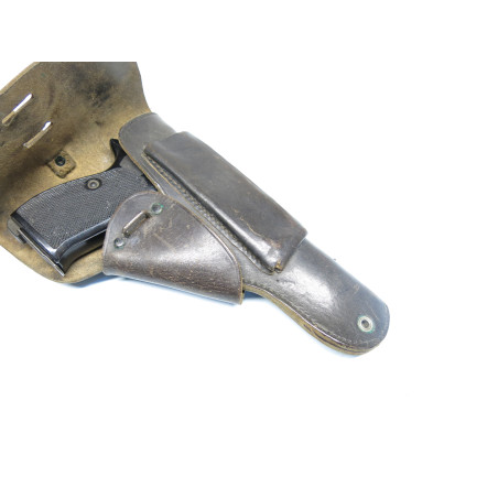 Etui cuir original INDO pour pistolet P38 ref 223
