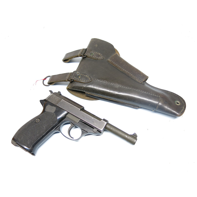 Etui cuir original INDO pour pistolet  P38 ref 223