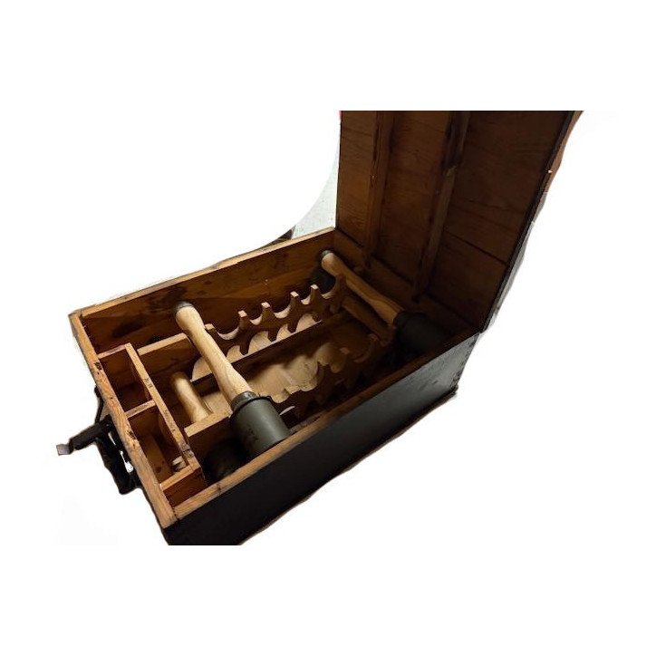 Caisse bois complete pour grenade à manche ref 158