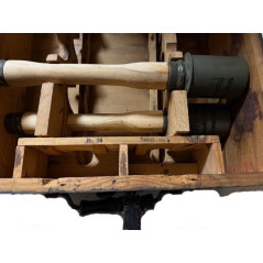 Caisse bois complete pour grenade à manche ref 158