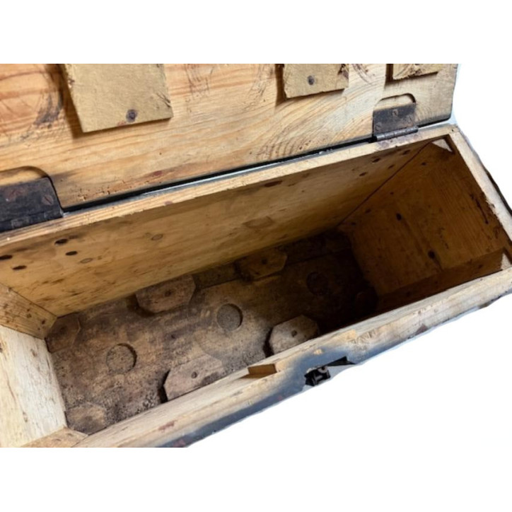 Caisse bois pour douilles 12.2 cm canon Allemand ref 479