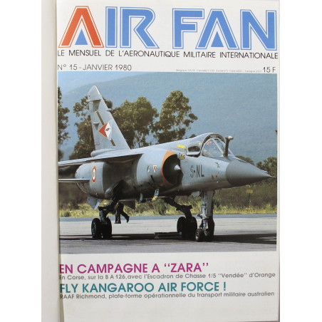 Recueil de revues Avions De Combat Air Fan - du No 15 au 26