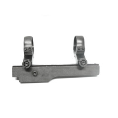 K31 scope mount with 30 mm scope rings