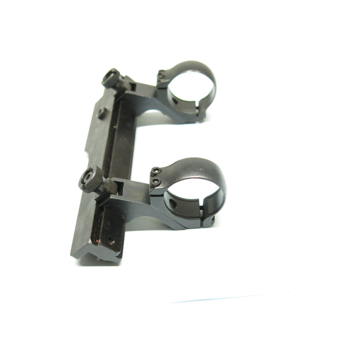 K31 scope mount with 30 mm scope rings