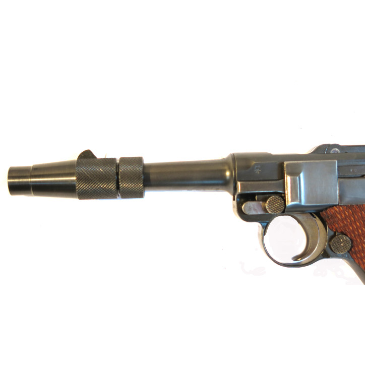 Adaptateur nettoyage P08 Luger marqué Mauser ref 140