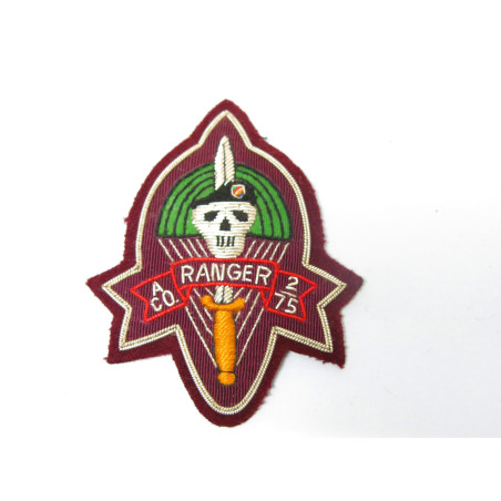Insigne Ranger US sp forces brodé cannetille ref 99 