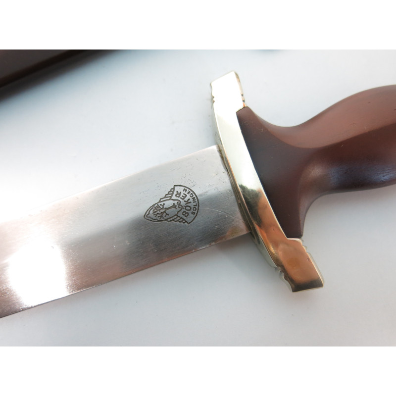 Dague SA 1933 Boker avec poignée bois ref bru25 