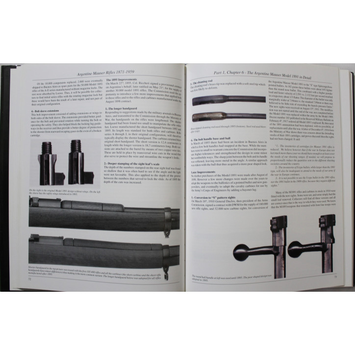 Livre Argentine Mauser Rifles: 1871-1959 by Colin Webster