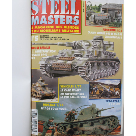 Album Steel Master No 1 : De la revue No 5 à 9