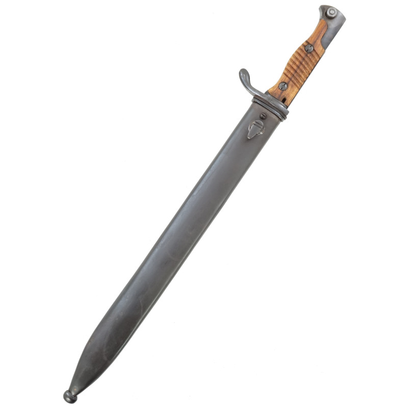 Baïonnette Mauser G98 à dent de scie avec fourreau métal