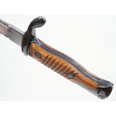 Baïonnette Mauser G98 à dent de scie avec fourreau cuir