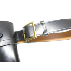 Etui cuir Hunter pour revolver 4 pouces avec ceinturon ref 23 