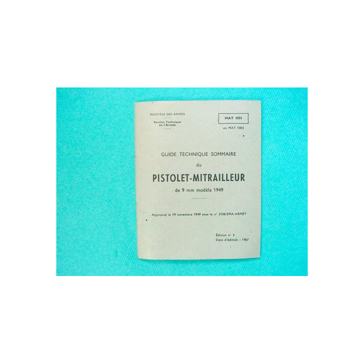 livre d'instruction PM  Mat 49 14 pages 