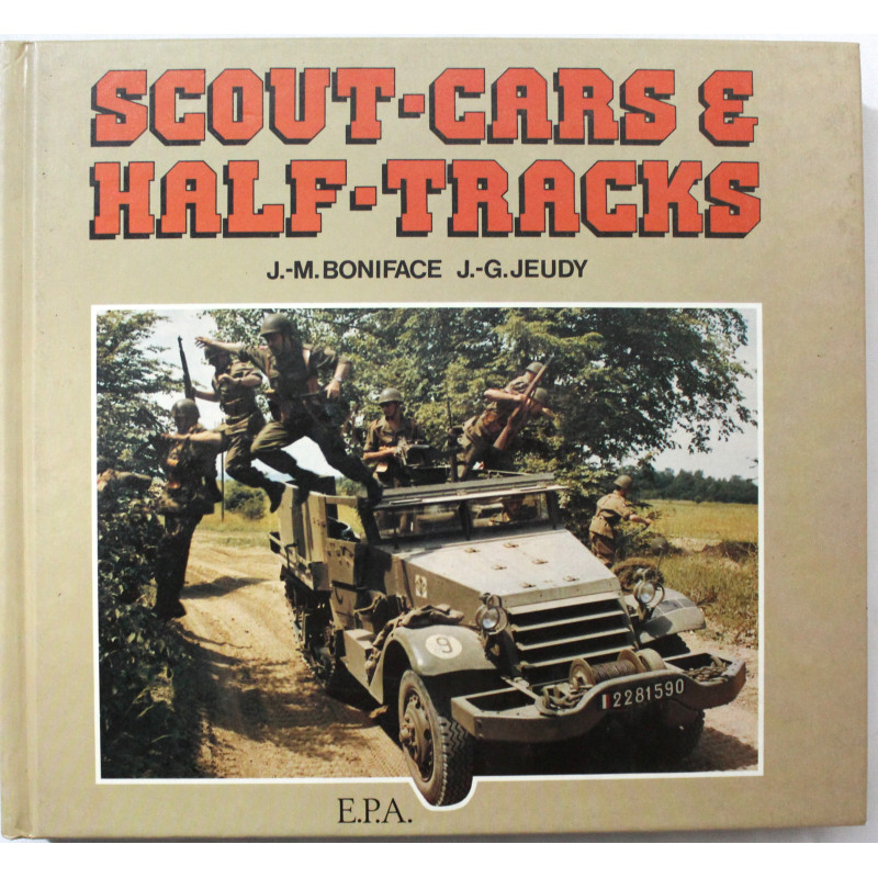 Livre Scout-cars & half-track. Boniface et Jeudy