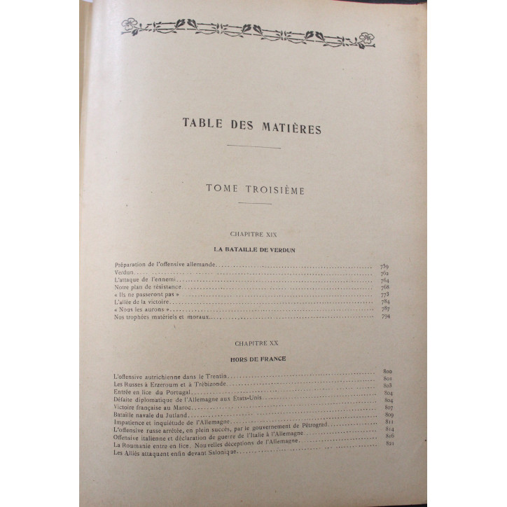 Livre Histoire Illustrée de la guerre du droit - 1914 - Tome 3