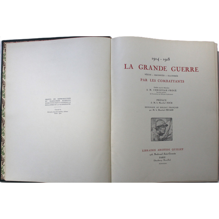 Livre La grande guerre vécue, racontée, illustrée par les combattants Tome 2